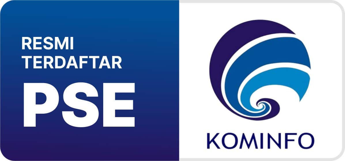 Terdaftar resmi PSE Kominfo