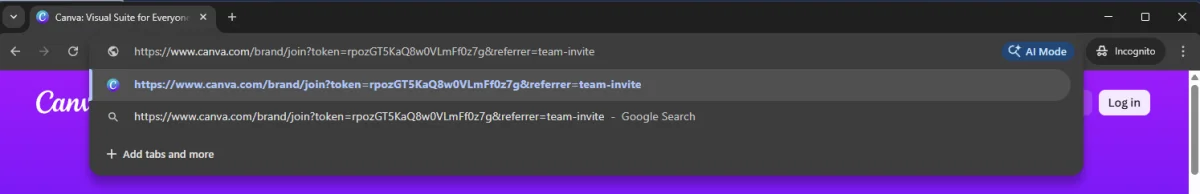 Screenshot langkah 3: Buka Browser dalam Mode Penyamaran (Incognito/Private)
