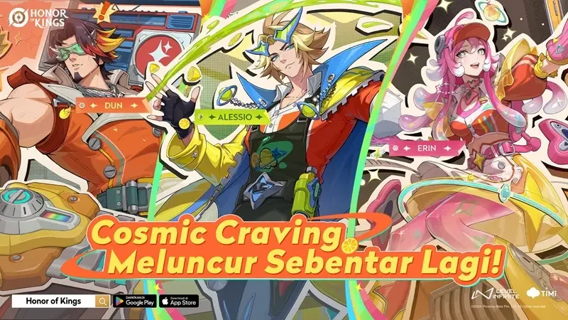Bocoran Event Honor of Kings Cosmic Cravings: Mekanisme Tile Flip, Harga Skin, dan Hadiah Gratis