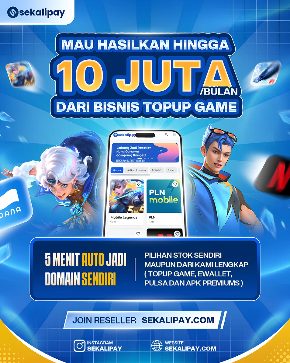 Mulai Bisnis Topup dengan Sistem Siap Pakai!